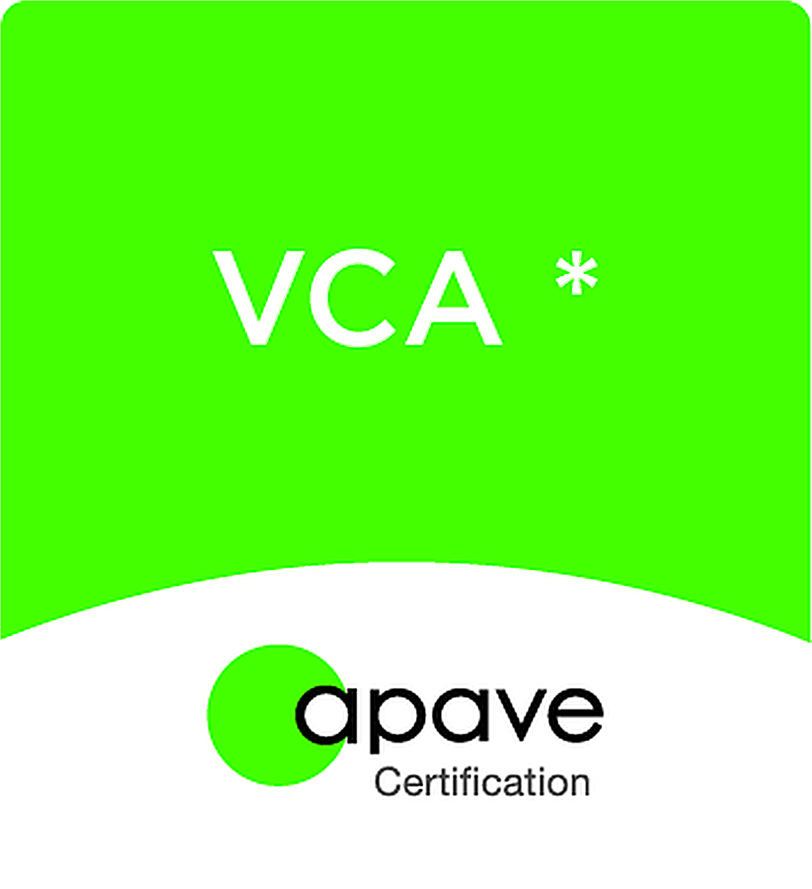 Certification VCA